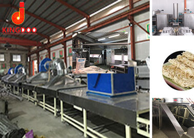 10 Workers Chow Mein Manufacturing Process Machine With 1200kg/H Steam Consume